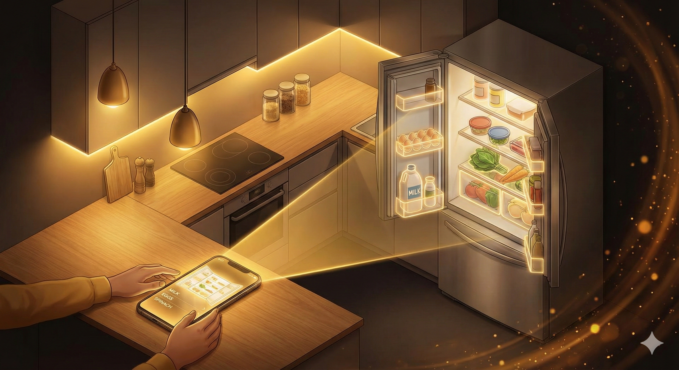 Illustration d'une cuisine